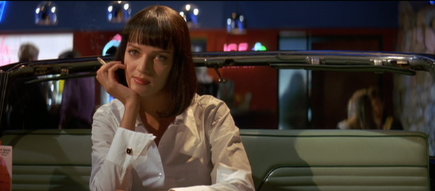 Pulp Fiction 1994 Mia Wallace lighting setup