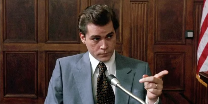 Goodfellas 1990 breaking the fourth wall narrative direction setup