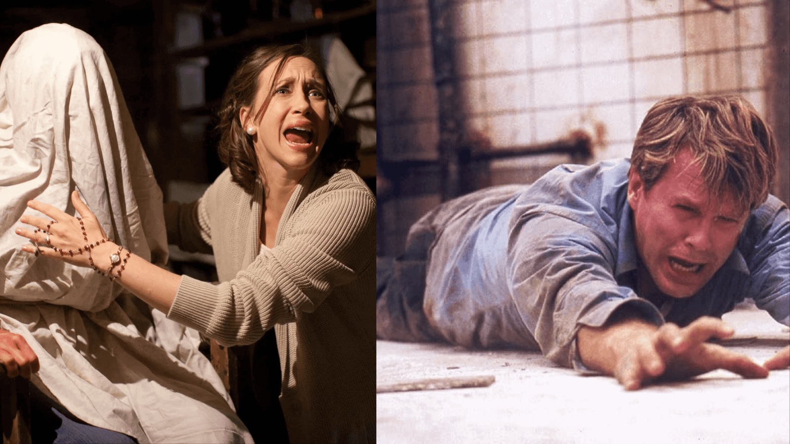 Technical lighting dynamic range in The Conjuring 2013 compared to cross processed industrial color spaces in Saw 2004 digital versus practical breakdown