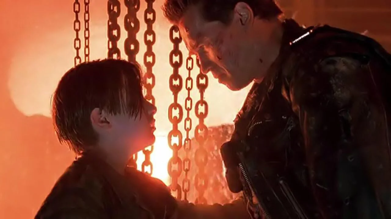 Terminator 2 1991 Steel Mill High Contrast Color Space Cinematography
