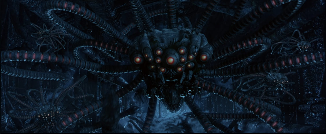 The Matrix sentinels attack cgi visual effects simulation