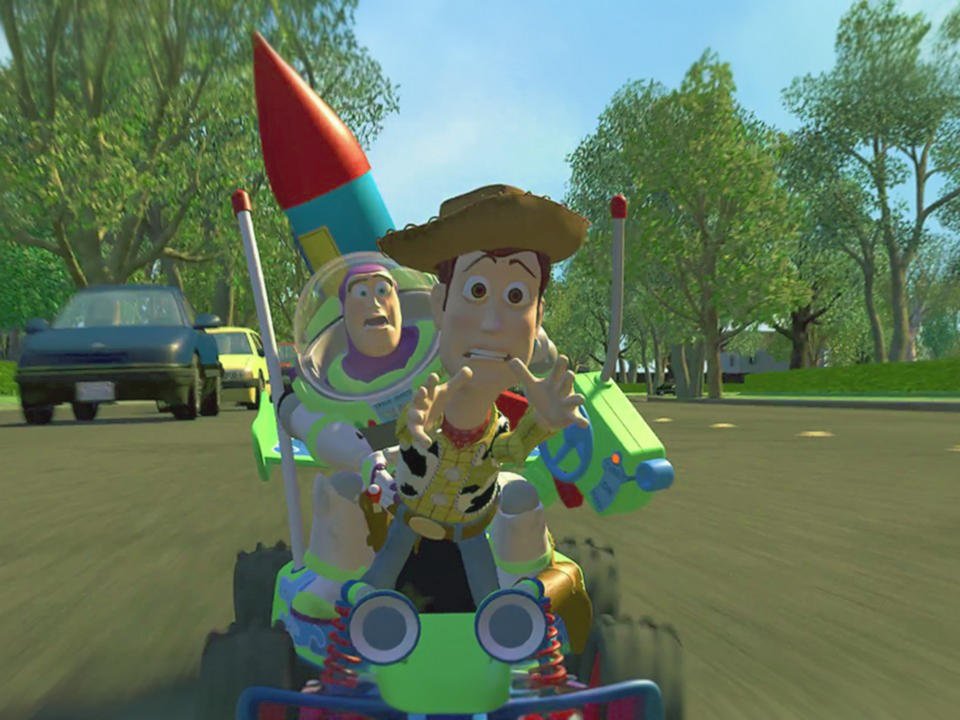 Toy Story 1995 Pixar Animation Software Interface Kinematic Spline Trajectory