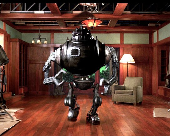 Zathura 2005 Autonomous Robot Practical Effects Animantronics Stan Winston Studio Mechanical Engineering