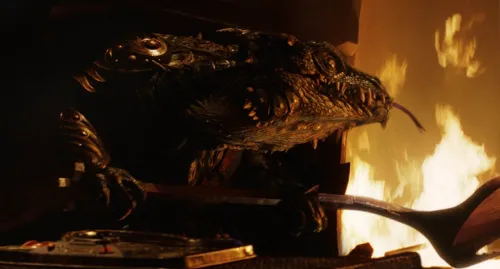 Zathura 2005 Zorgon Creature Suit FX Prosthetics Practical On-Set Threat Makeup Architecture